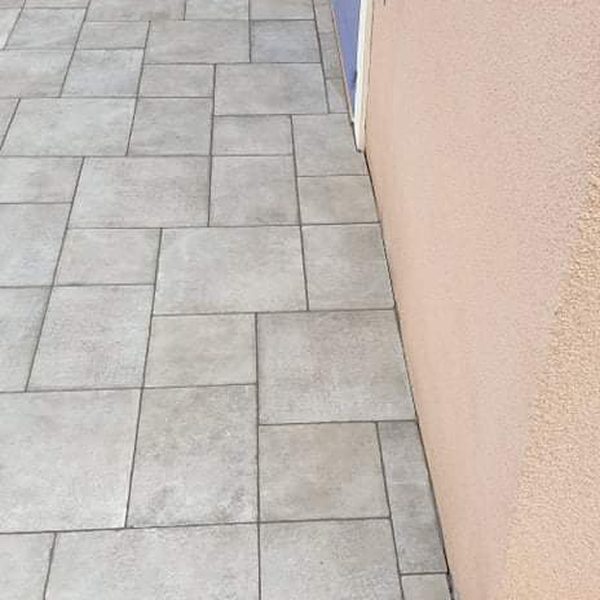 Allée carrelage extérieur